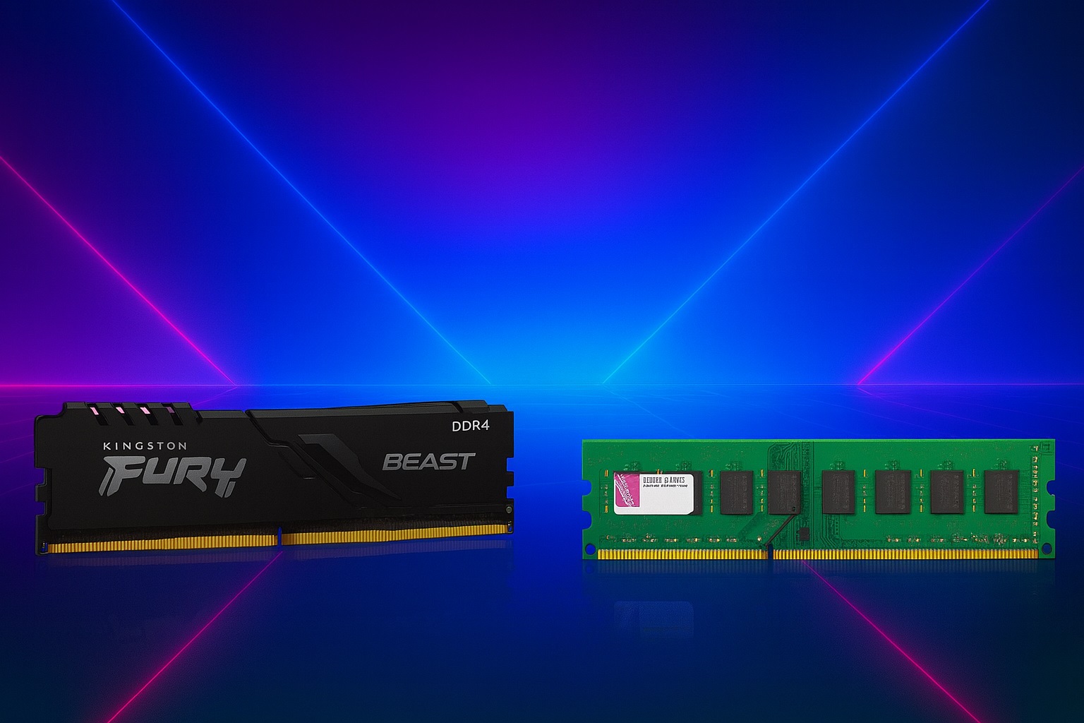 memoria-ddr4-fury-kigsnton-sobre-mesa